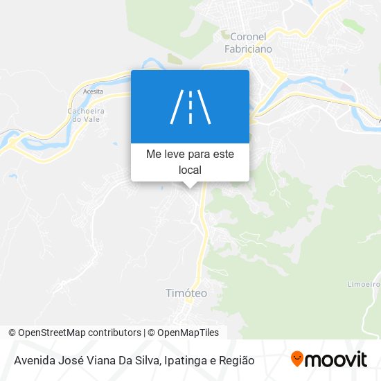 Avenida José Viana Da Silva mapa