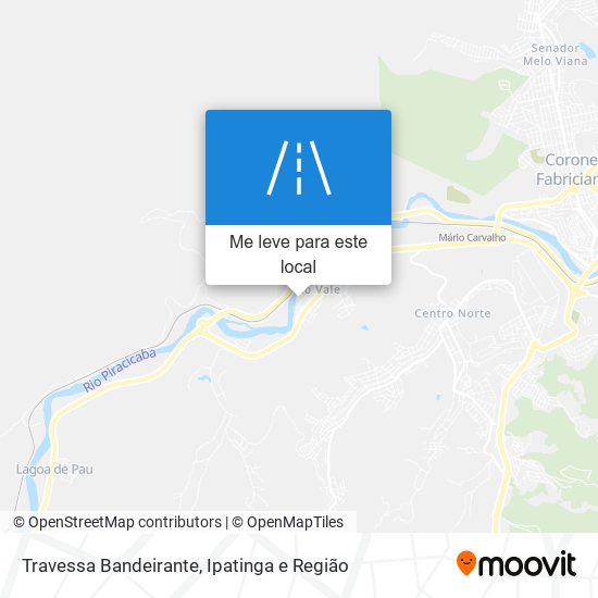 Travessa Bandeirante mapa