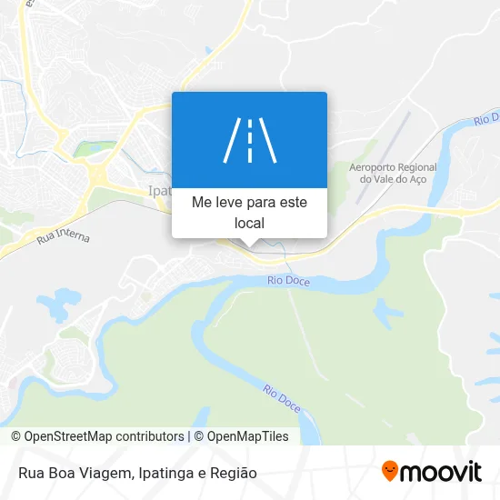 Rua Boa Viagem mapa