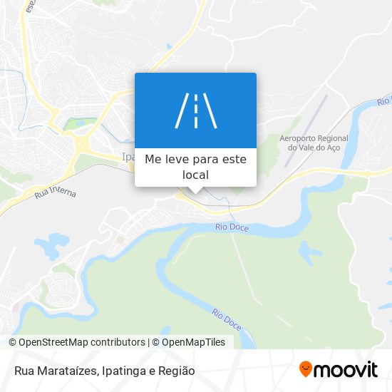 Rua Marataízes mapa