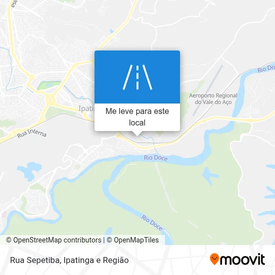 Rua Sepetiba mapa