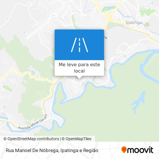 Rua Manoel De Nóbrega mapa