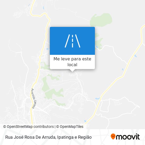 Rua José Rosa De Arruda mapa