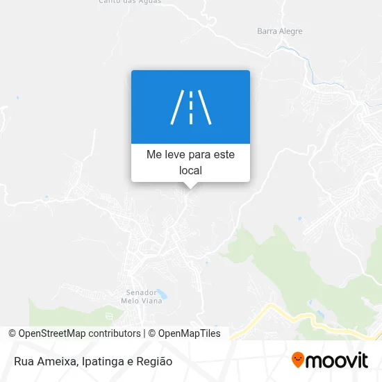 Rua Ameixa mapa
