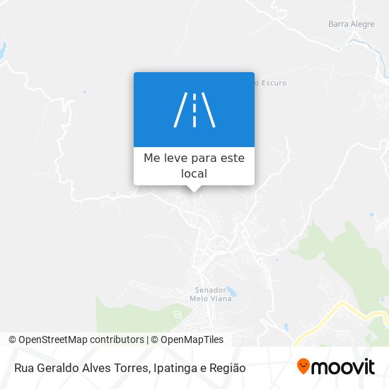 Rua Geraldo Alves Torres mapa