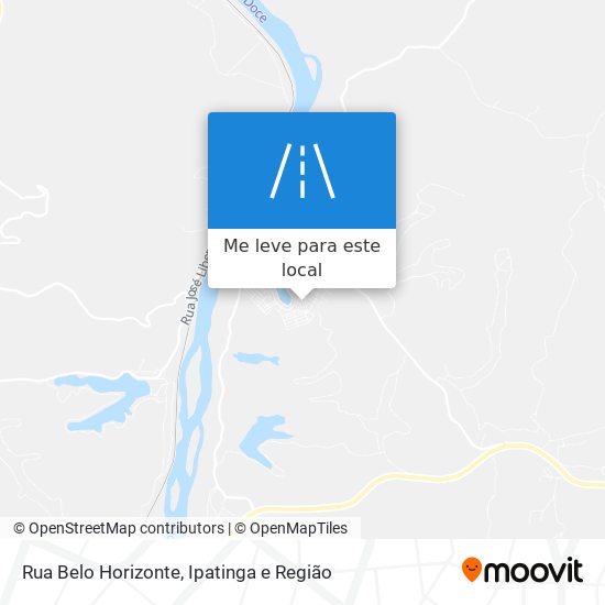 Rua Belo Horizonte mapa