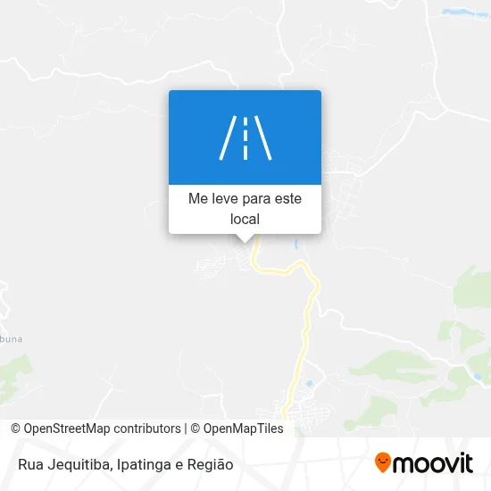 Rua Jequitiba mapa