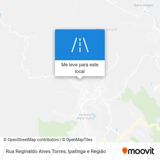 Rua Reginaldo Alves Torres mapa