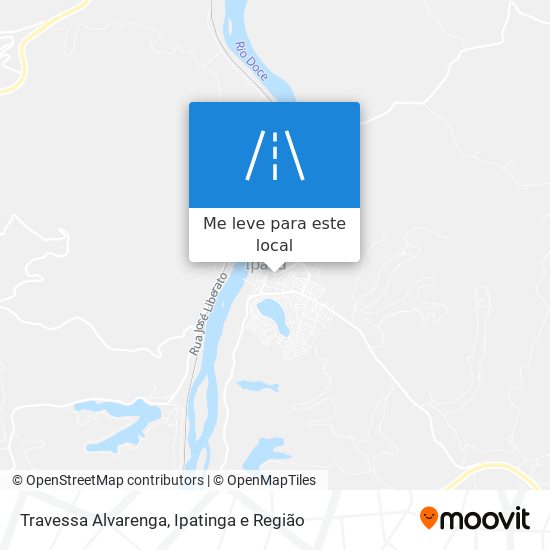 Travessa Alvarenga mapa