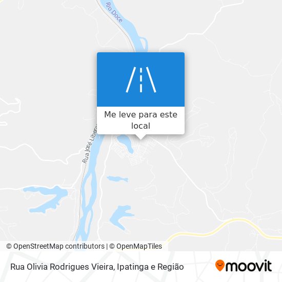 Rua Olivia Rodrigues Vieira mapa