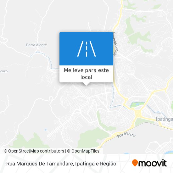 Rua Marquês De Tamandare mapa