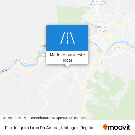 Rua Joaquim Lima Do Amaral mapa
