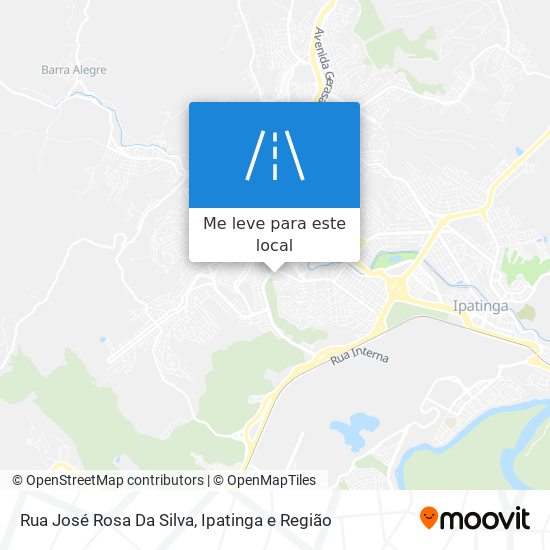 Rua José Rosa Da Silva mapa