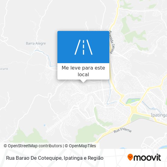 Rua Barao De Cotequipe mapa