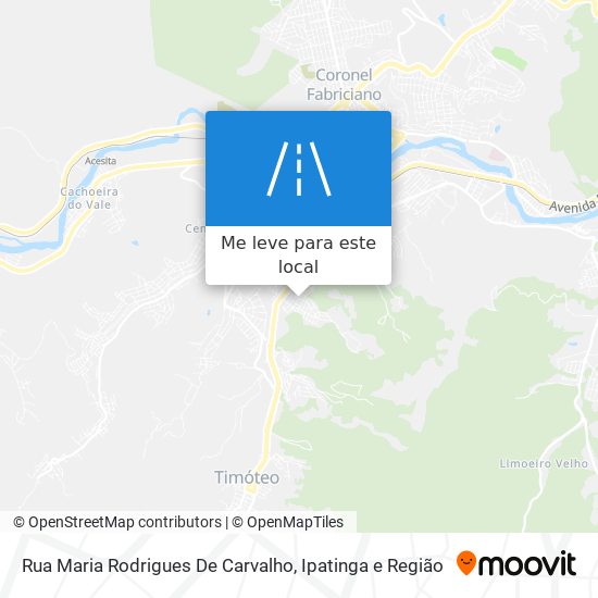 Rua Maria Rodrigues De Carvalho mapa