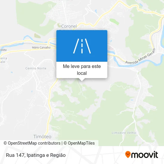 Rua 147 mapa