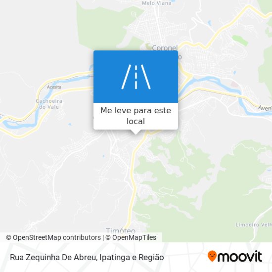 Rua Zequinha De Abreu mapa