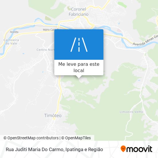 Rua Juditi Maria Do Carmo mapa