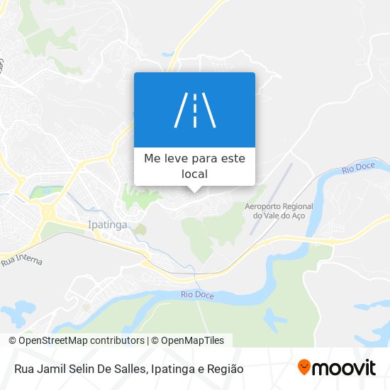 Rua Jamil Selin De Salles mapa