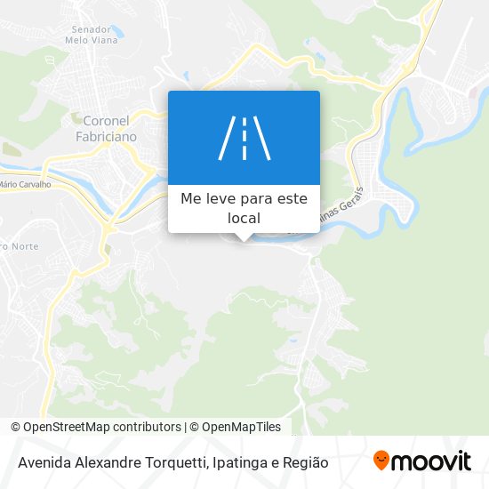 Avenida Alexandre Torquetti mapa