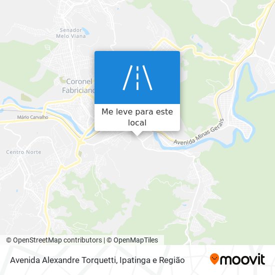 Avenida Alexandre Torquetti mapa