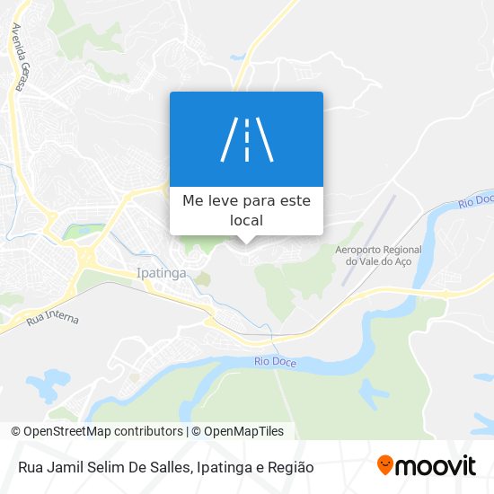 Rua Jamil Selim De Salles mapa