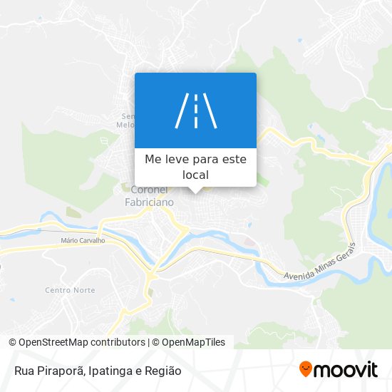 Rua Piraporã mapa