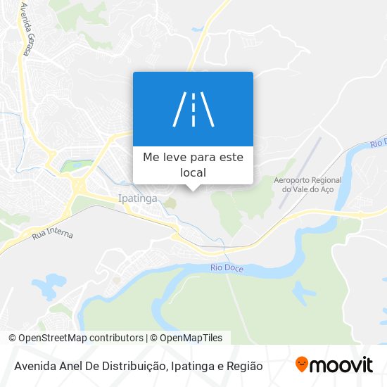 Avenida Anel De Distribuição mapa