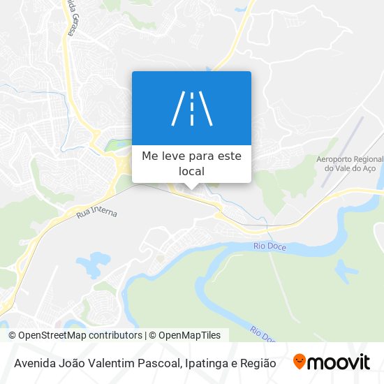 Avenida João Valentim Pascoal mapa