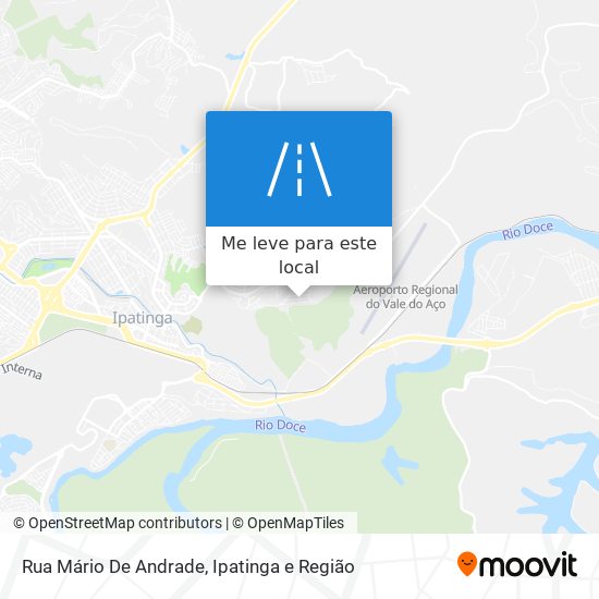 Rua Mário De Andrade mapa