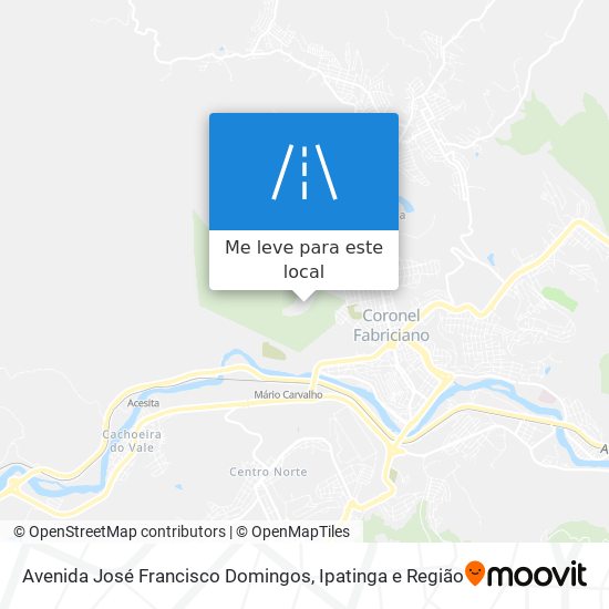 Avenida José Francisco Domingos mapa