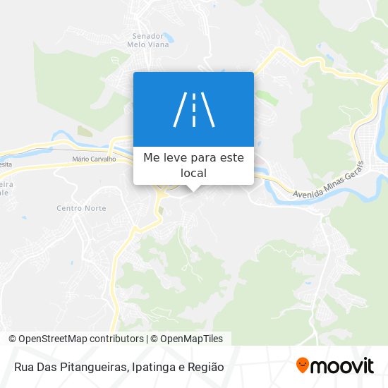 Rua Das Pitangueiras mapa