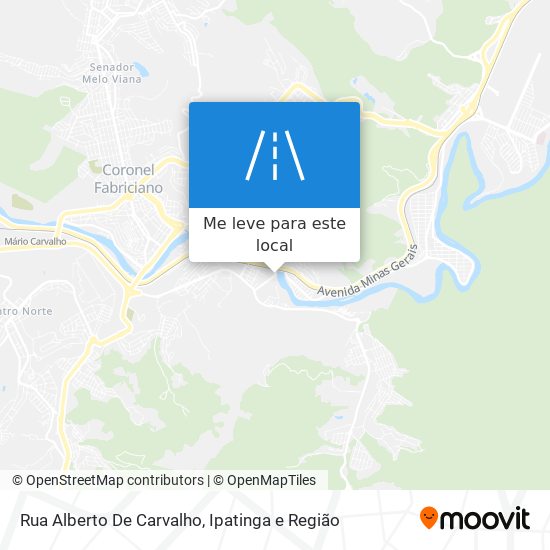 Rua Alberto De Carvalho mapa