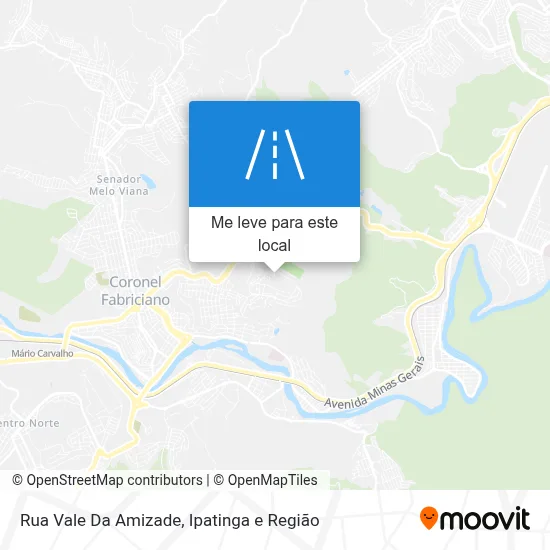 Rua Vale Da Amizade mapa