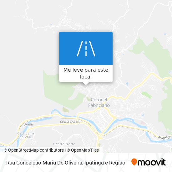Rua Conceição Maria De Oliveira mapa