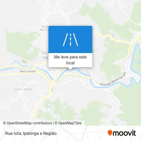Rua Iota mapa
