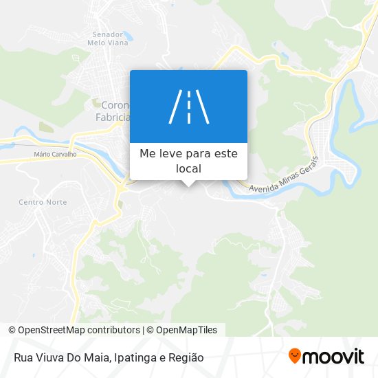 Rua Viuva Do Maia mapa