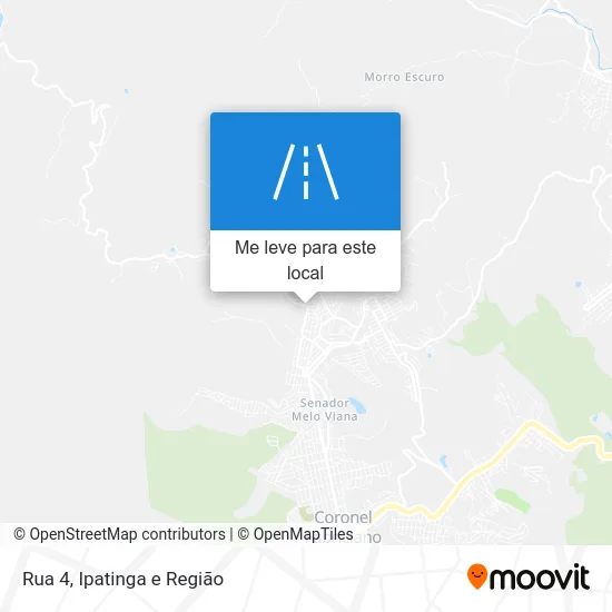 Rua 4 mapa