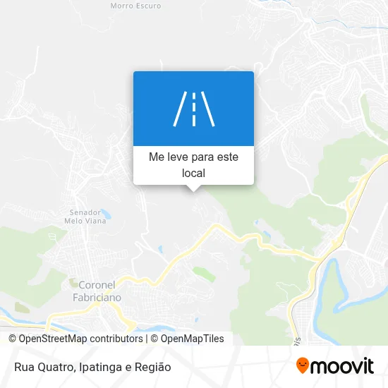 Rua Quatro mapa