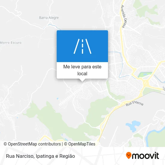 Rua Narciso mapa