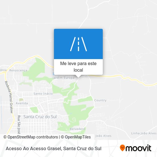 Acesso Ao Acesso Grasel mapa