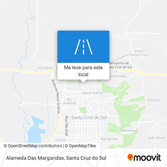 Alameda Das Margaridas mapa