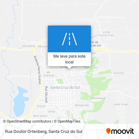 Rua Doutor Ortenberg mapa
