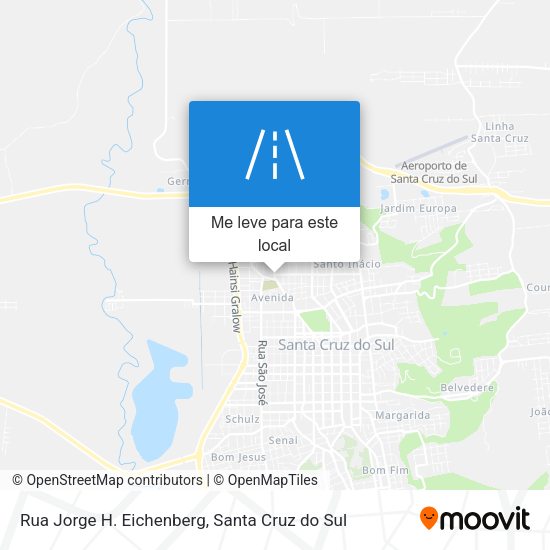 Rua Jorge H. Eichenberg mapa