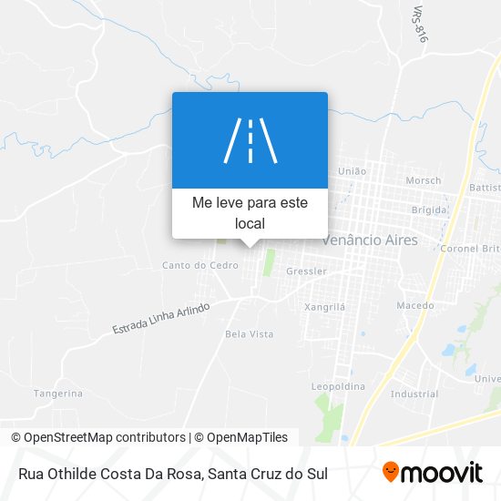 Rua Othilde Costa Da Rosa mapa