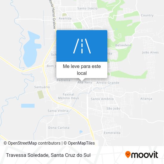 Travessa Soledade mapa