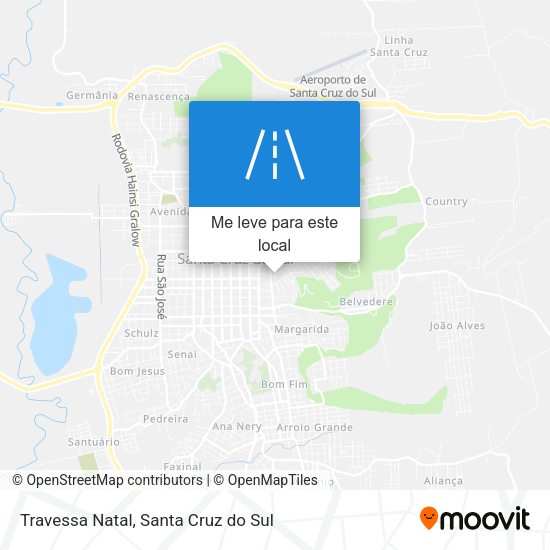 Travessa Natal mapa
