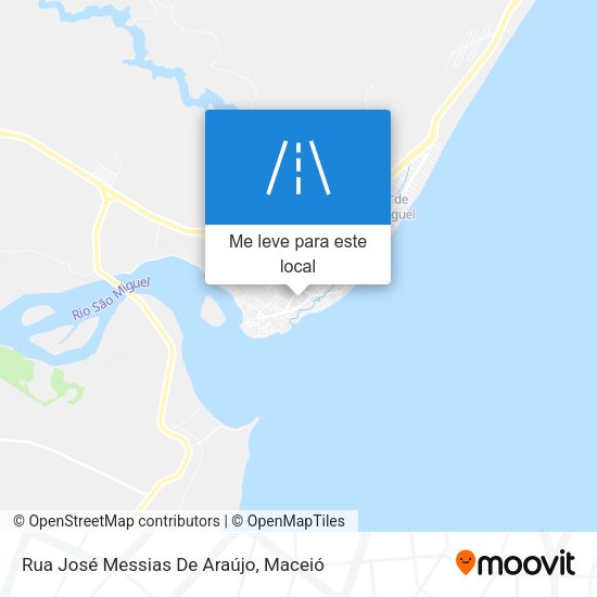 Rua José Messias De Araújo mapa
