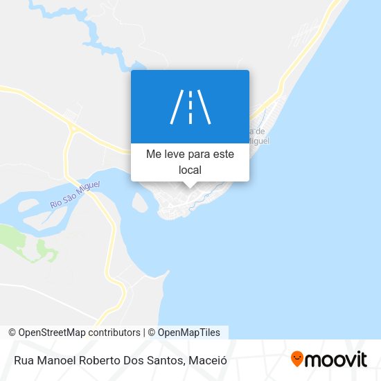 Rua Manoel Roberto Dos Santos mapa
