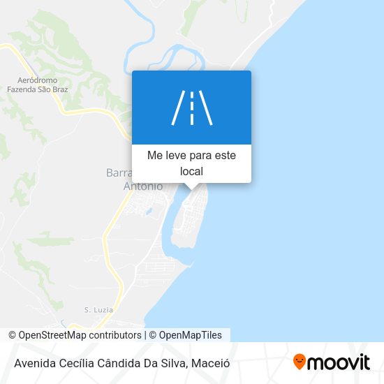 Avenida Cecília Cândida Da Silva mapa